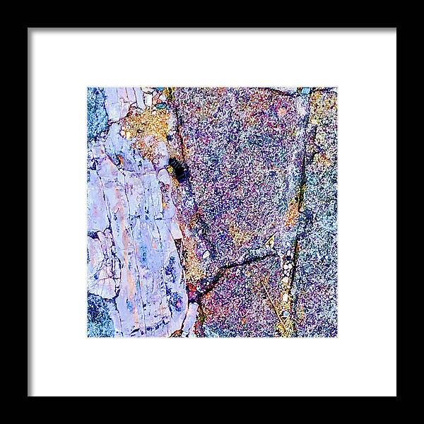 Abstract Framed Print featuring the photograph Monet 2020 nr.4 by Pierre Dijk