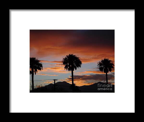 Weather Framed Print featuring the photograph Monsoon Season 3 by Chris Tarpening