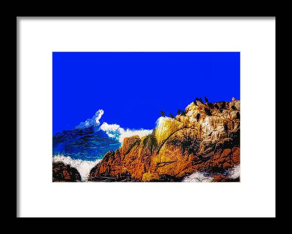 Monterey Framed Print featuring the photograph Monterey Ocean View by Jim Signorelli