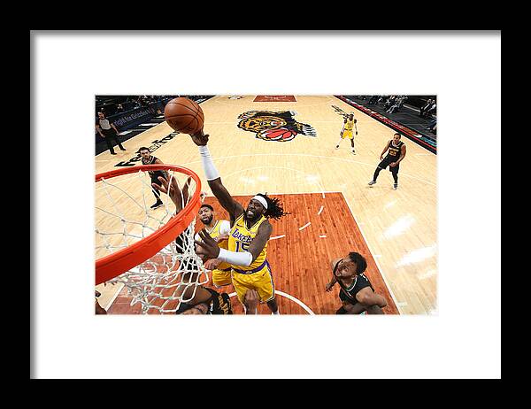 Nba Pro Basketball Framed Print featuring the photograph Montrezl Harrell by Joe Murphy