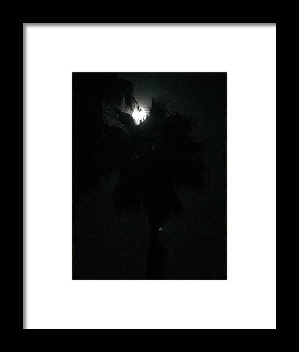 Jamaica Framed Print featuring the photograph Moon Over Jamaica by Lisa White