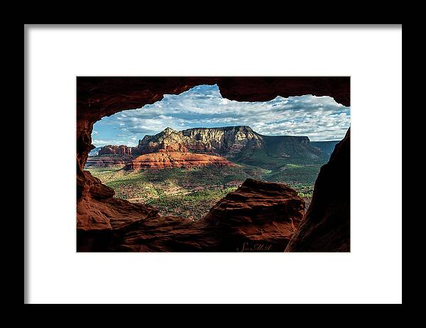 Arizona Framed Print featuring the photograph Moose Ridge 06-056 by Scott McAllister