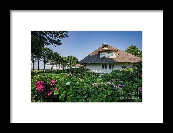 Nebel Framed Print featuring the photograph Morning in Nebel,Amrum by Eva Lechner