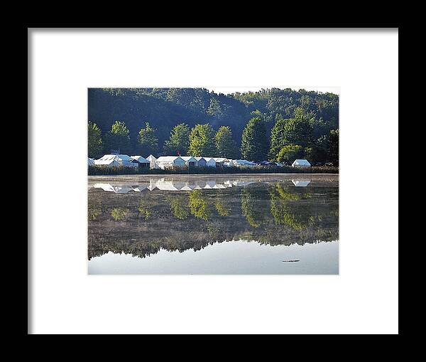 Pennsic Framed Print featuring the photograph Morning Light by Carl Moore
