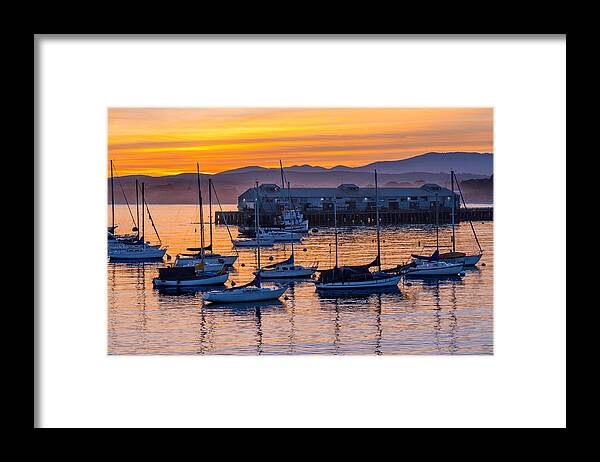 Monterey Framed Print featuring the photograph Morning Light in Monterey by Derek Dean
