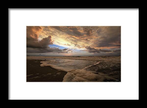 Dock Framed Print featuring the photograph Morning Surf by Everet Regal