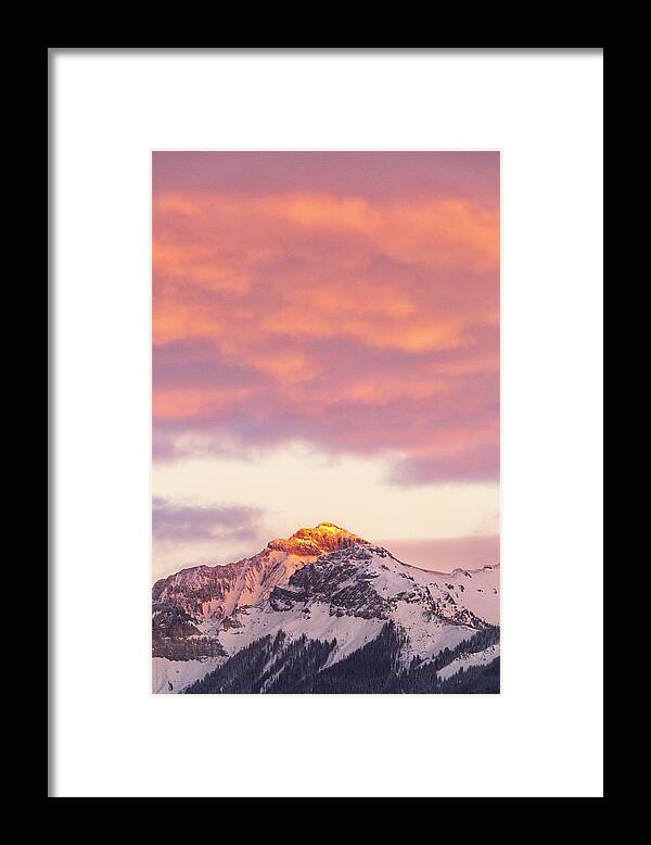 Mountain Framed Print featuring the photograph Mountain Beacon by Denise Bush