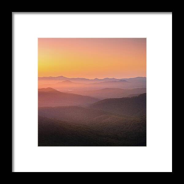 Mills River Valley Framed Print featuring the photograph Mountain Dreams by Jordan Hill