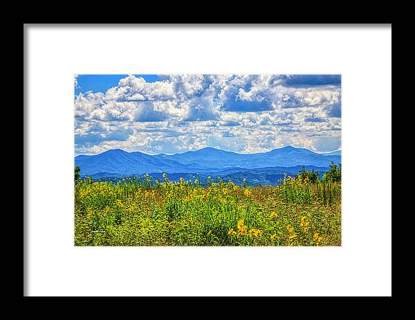 Pond Mountain Framed Print featuring the photograph Mountain High by Dale R Carlson
