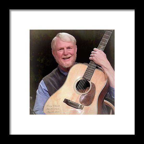 Bluegrass Framed Print featuring the photograph Mr. Bluegrass, Tommy Edwards by Michael Frank
