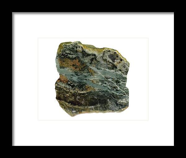 Art In A Rock Framed Print featuring the photograph Mr1003 by Art in a Rock