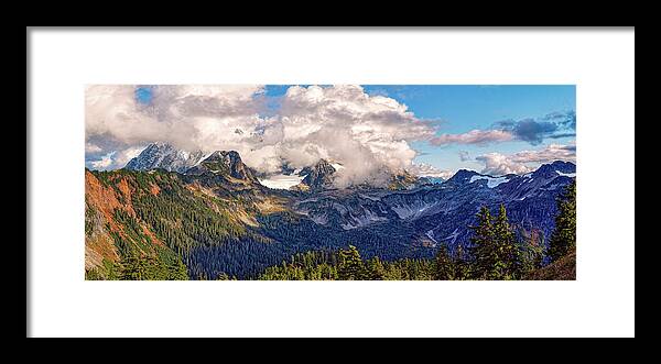 Mt Framed Print featuring the photograph Mt. Shuksan by Thomas Hall