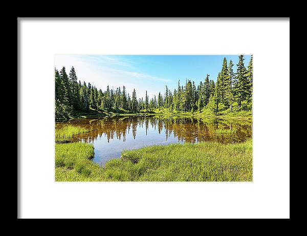 Landscapes Framed Print featuring the photograph Mt. Washington, The Other Side - 3 by Claude Dalley