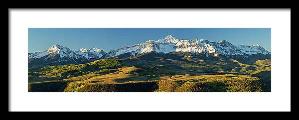  Framed Print featuring the photograph Mt. Willson Colorado by Wesley Aston