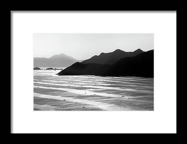 Yancho Sabev Photography Framed Print featuring the photograph Mudflats Of Xiapu #2 by Yancho Sabev Art