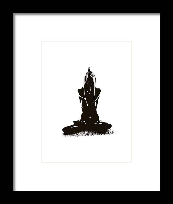 Yoga Framed Print featuring the photograph Namaste by Susan Duda