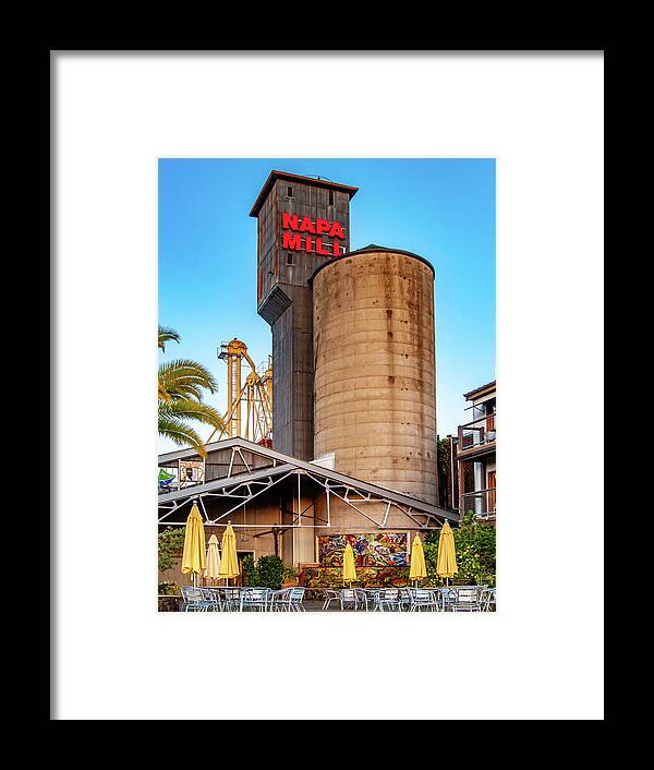 Mill Framed Print featuring the photograph Napa Mill II by Bill Gallagher