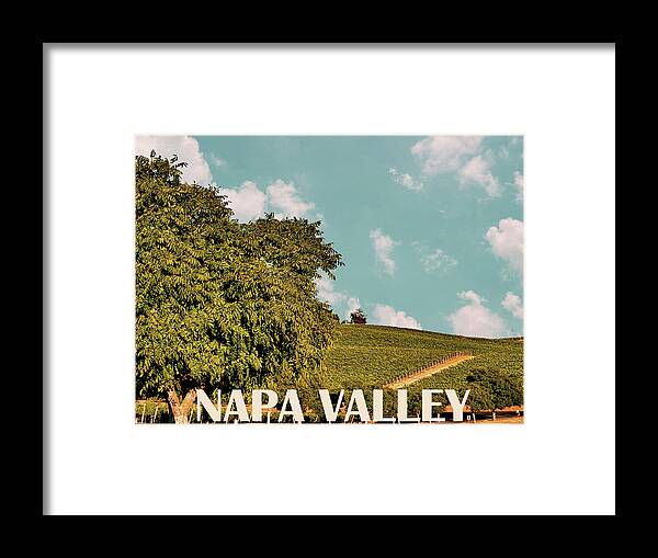 Napa Valley Framed Print featuring the photograph Napa Valley Photo by Long Shot
