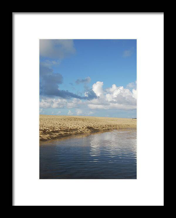 Jennifer Kane Webb Framed Print featuring the photograph Na'Pali Break by Jennifer Kane Webb