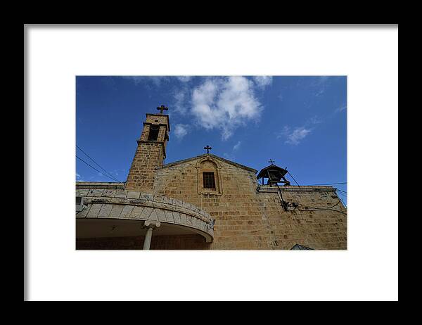 Church Framed Print featuring the photograph Nareth's St Gabriels_008 by James C Richardson