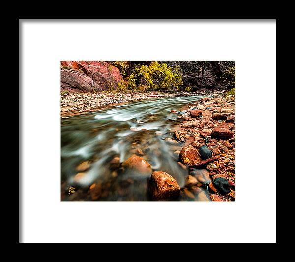2013 Framed Print featuring the photograph Narrows by Edgars Erglis