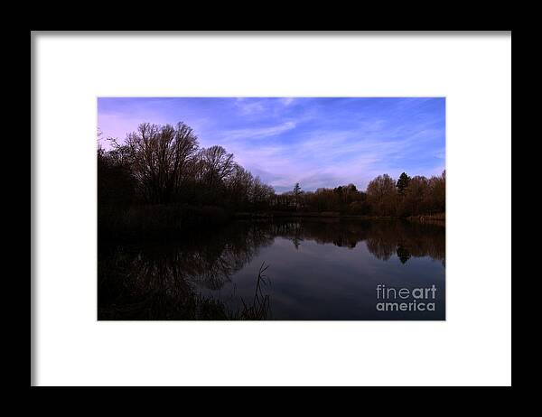 Landscape Framed Print featuring the photograph Natures Reflections 2 by Stephen Melia