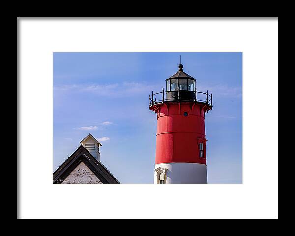 Seascapes Framed Print featuring the photograph Nauset Lighthouse by David Lee