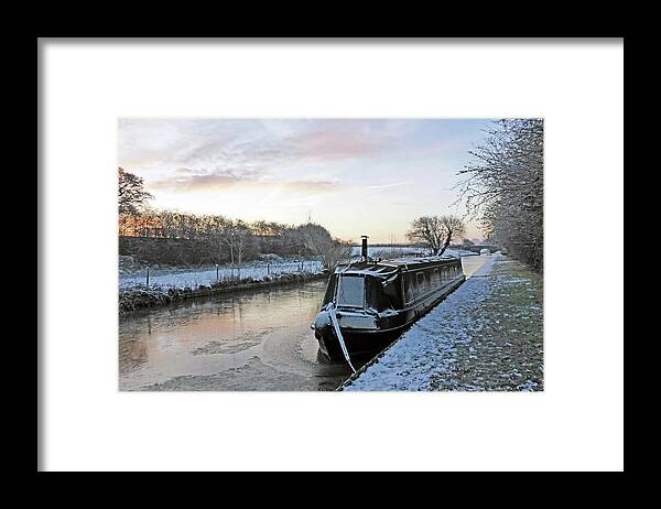 England Framed Print featuring the photograph nb Cardinal Wolsey in Winter by Ian Hutson