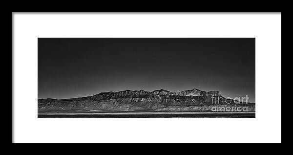 Franklin Framed Print featuring the photograph New Mexico Beauty #blackwhite by Andrea Anderegg