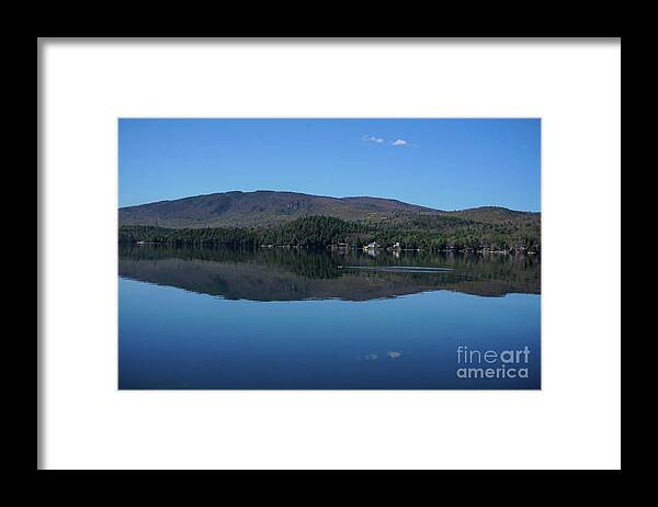 Loon Framed Print featuring the photograph Newfound Reflections Home of the Loons by Xine Segalas