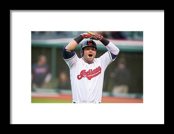 American League Baseball Framed Print featuring the photograph Nick Swisher by Jason Miller