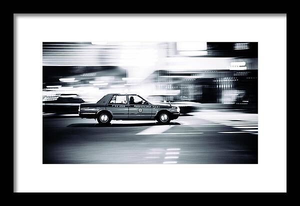 Leica M9 Framed Print featuring the photograph Nightscapes Tokyo by Eugene Nikiforov