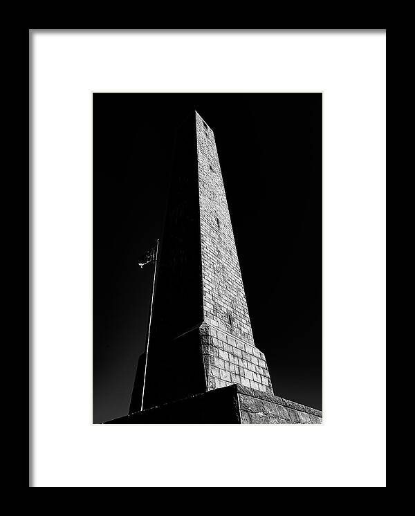 High Point State Park Framed Print featuring the photograph NJ Veterans Memorial by Amelia Pearn
