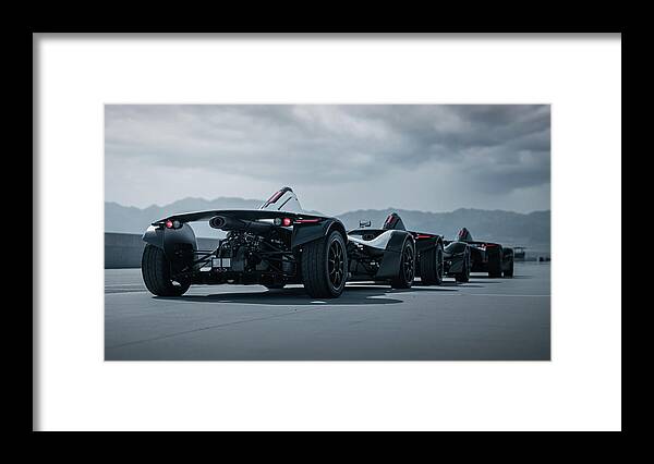 Bac Framed Print featuring the photograph No Competition by David Whitaker Visuals