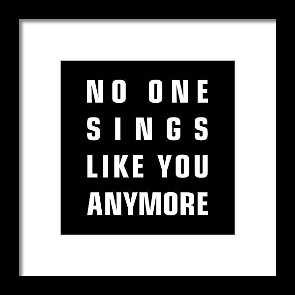 No One Sings Like You Anymore by Luis Medeiros