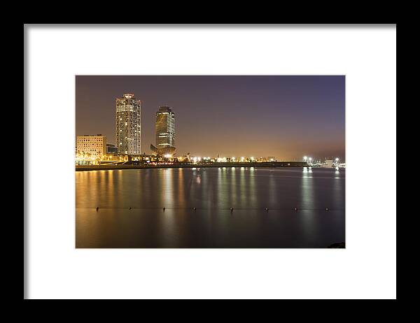 Tranquility Framed Print featuring the photograph Nocturno by Mafr Mcfa