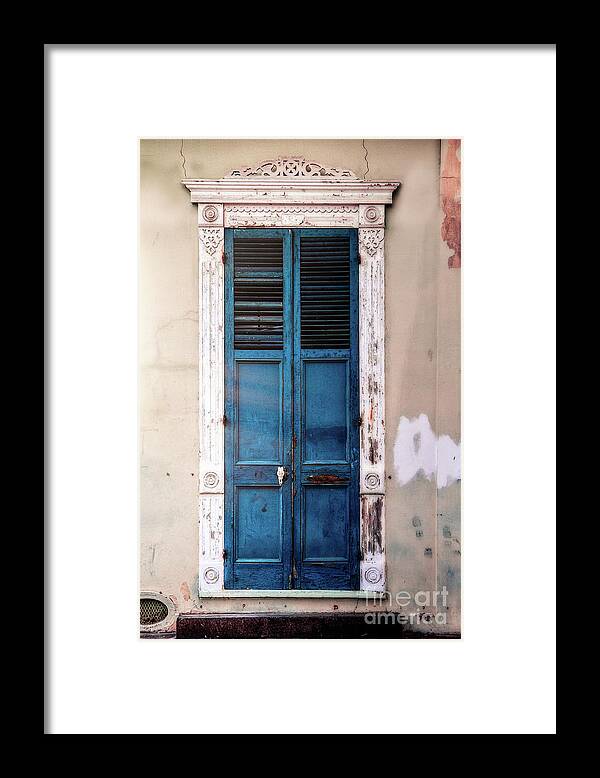 Nola Framed Print featuring the photograph NOLA Door Series 12 by Jarrod Erbe