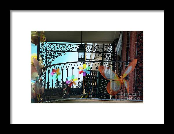 New Orleans Framed Print featuring the photograph NOLA French Quarter by Wilko van de Kamp Fine Photo Art