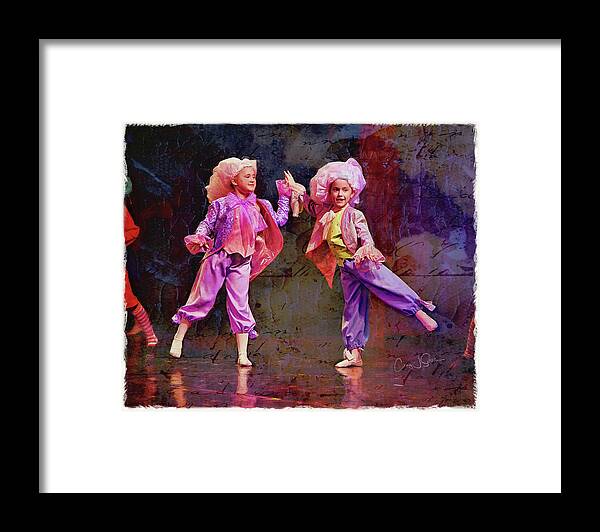 Ballerina Framed Print featuring the photograph Nutcracker_Marshmallow Boys by Craig J Satterlee