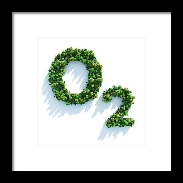 Environmental Conservation Framed Print featuring the photograph o2 by Leonard_c