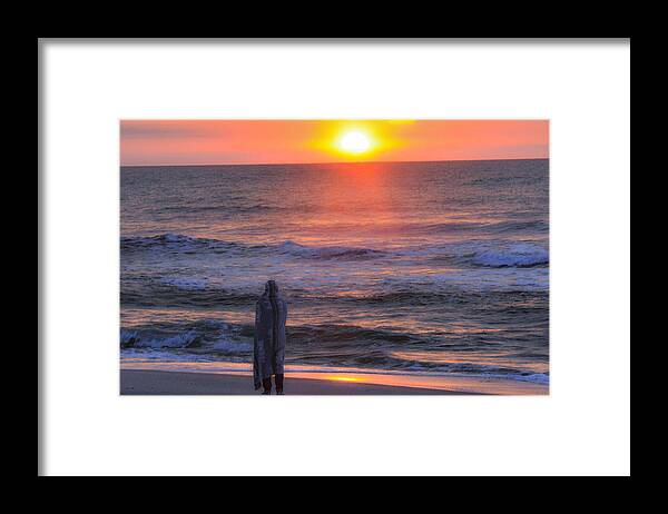 Water Framed Print featuring the photograph Ocean Rise by Addison Likins