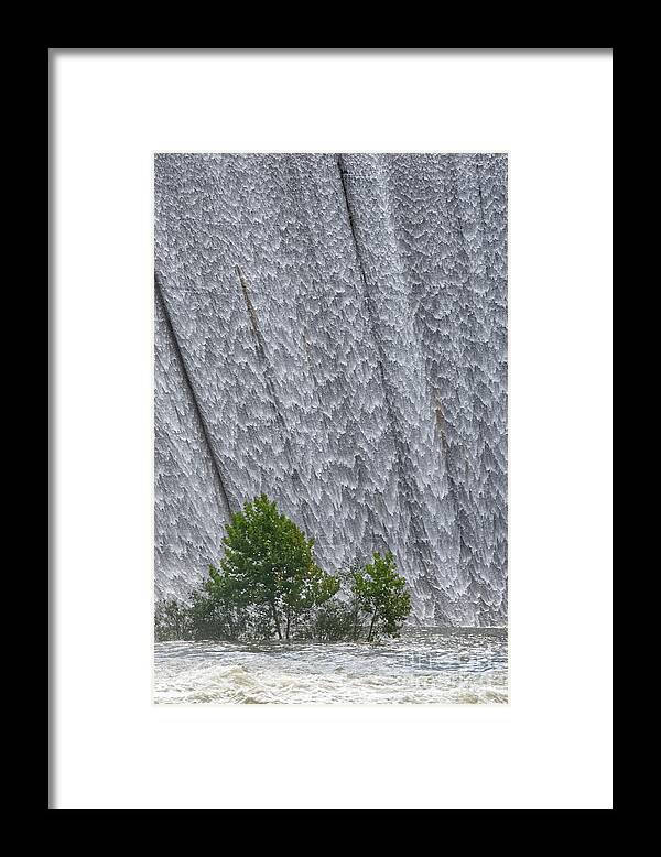 Ocoee Dam Framed Print featuring the photograph Ocoee Dam by Phil Perkins