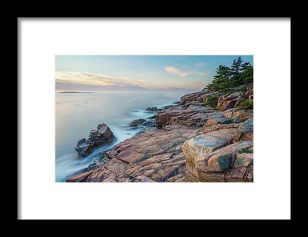 Maine Framed Print featuring the photograph October Morning in Acadia by Rick Berk