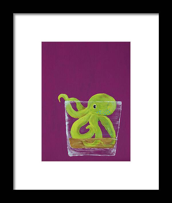 Print Framed Print featuring the photograph Octopus by Holly Ross