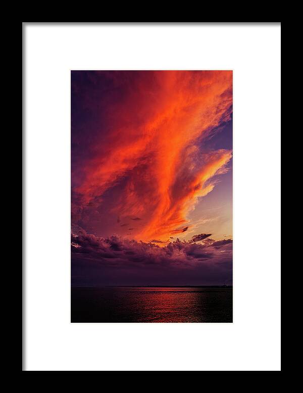 Sunset Framed Print featuring the photograph Of This World by Rich Kovach