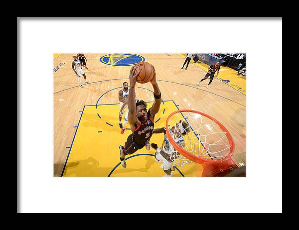 Og Anunoby Framed Print featuring the photograph Og Anunoby by Noah Graham
