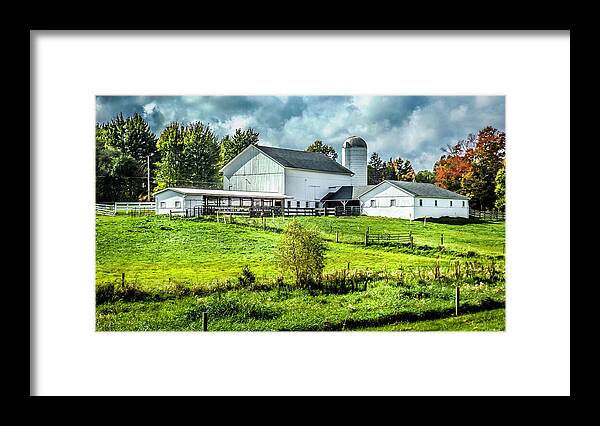 Ohio Framed Print featuring the photograph Ohio Farm by Joyce Wasser