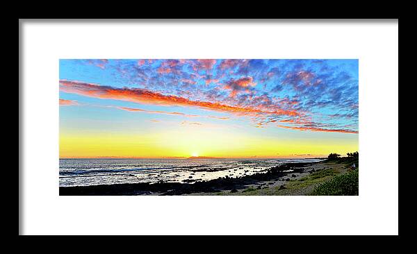 David Lawson Framed Print featuring the photograph Old A's Panorama by David Lawson