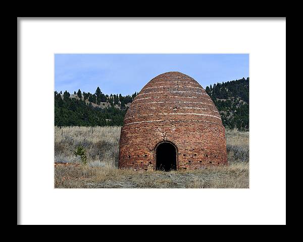 Furnace Framed Print featuring the photograph Old Beehive Furnace by Kae Cheatham