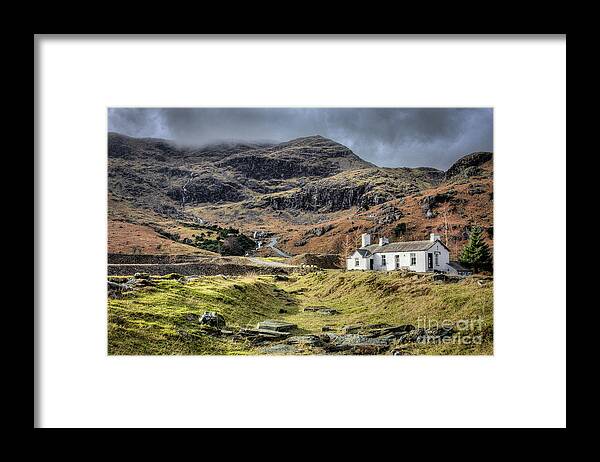 England Framed Print featuring the photograph Old Coniston Coppermines, Lake District by Tom Holmes